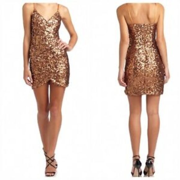 French connection sequin cocktail dress - Picture 1 of 5